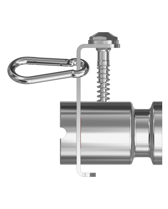 QUICK COUPLING KSB INLET 1/2" CLAMP