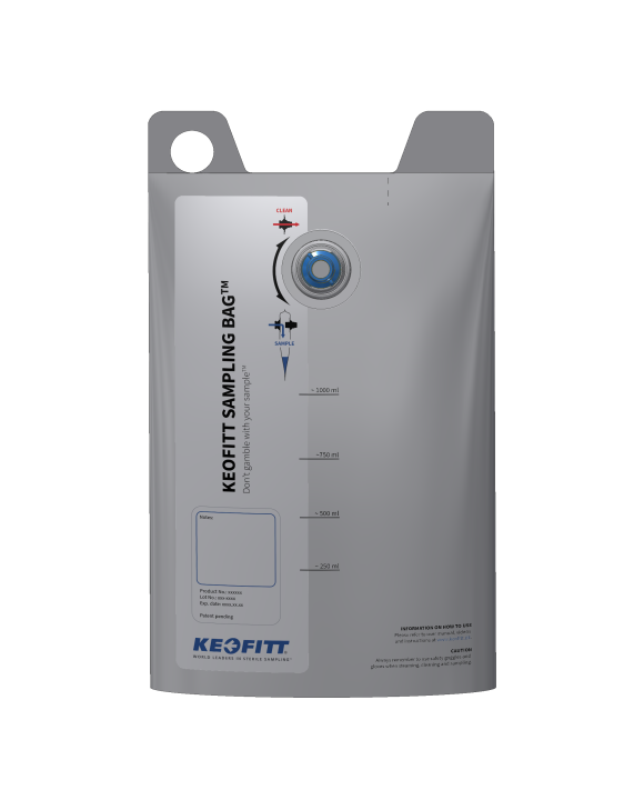 120 PACK KEOFITT SAMPLING BAG 1000 ml