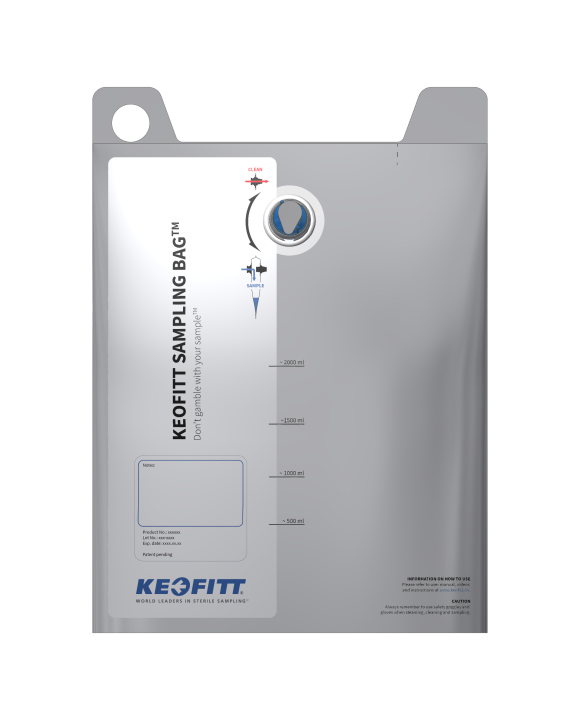 100 PACK KEOFITT SAMPLING BAG 2000 ml