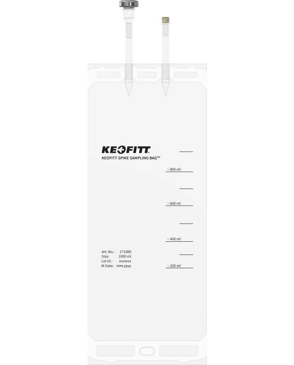 100 PACK KEOFITT SPIKE SAMPLING BAG  1000ml