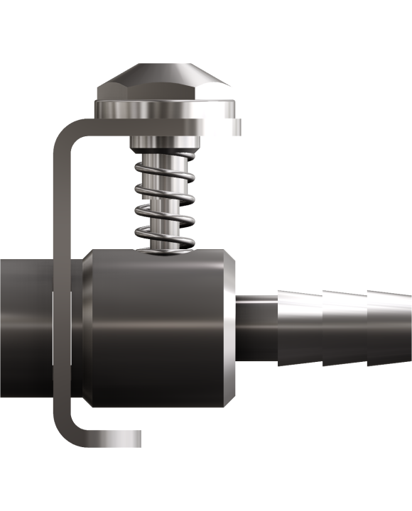 QUICK COUPLING M4 F/I.D. 4 mm