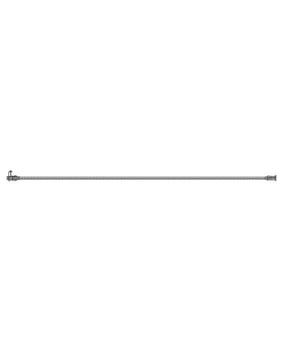 PTFE TUBING W/QUICK COUPLING/TC 1 m