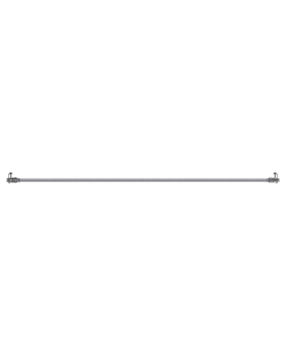 PTFE TUBING W/QUICK COUPLING 1 m