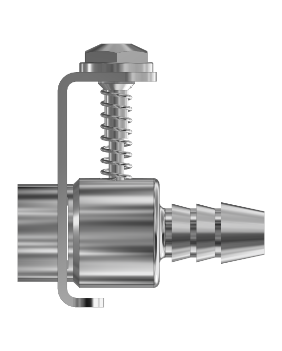QUICK COUPLING W9 3/8" HOSE BARB