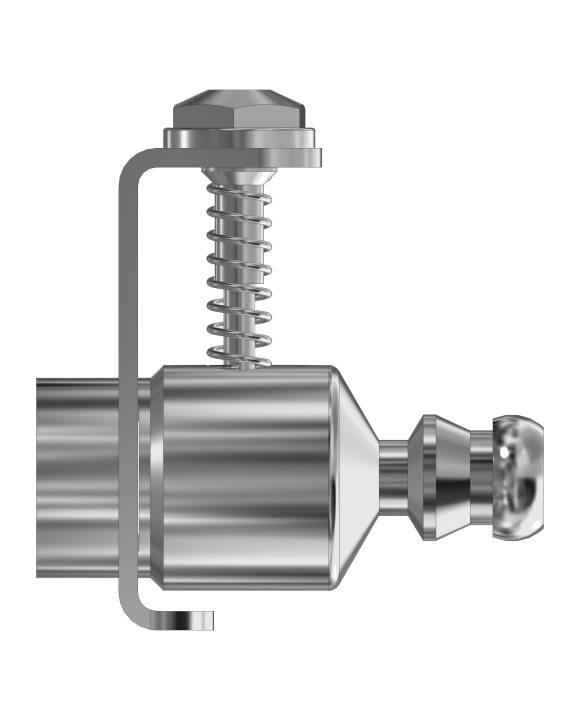 QUICK COUPLING W9 W/ M4 HOSE PIECE