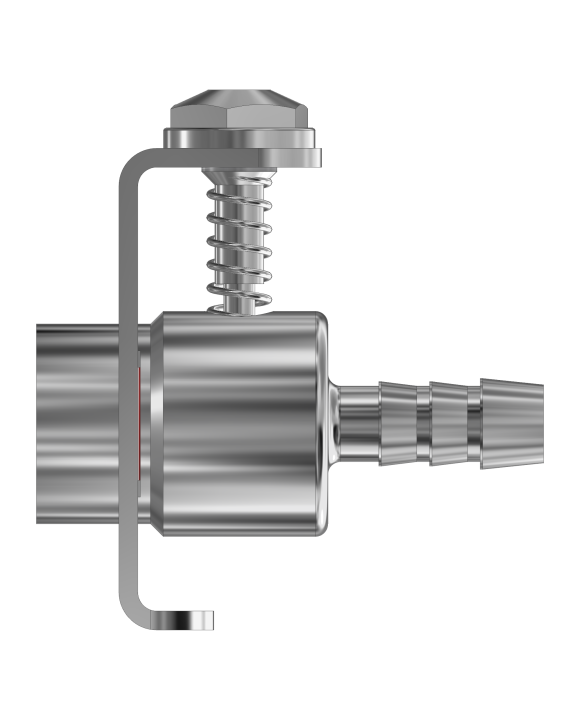 QUICK COUPLING W9 HOSE BARB Ø5