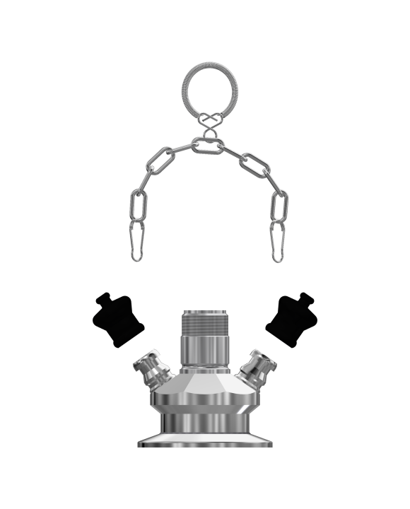 VALVE BODY W9 2" CLAMP