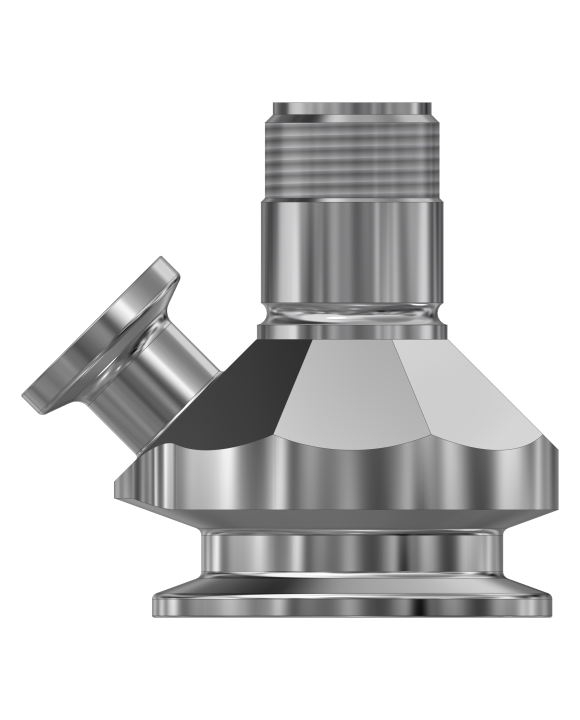 VALVE BODY W9 C1" DIN MINITRI-CLAMP OUT