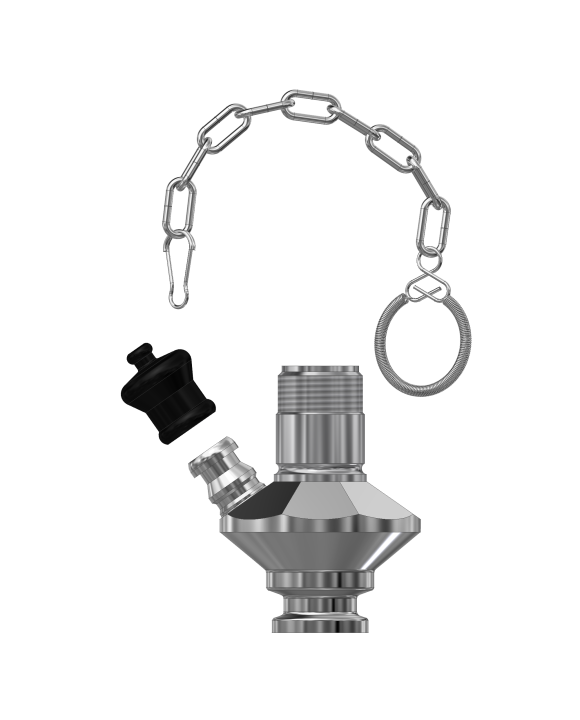 VALVE BODY W9 TYPE C 3/4" MINI TRI-CLAMP OUTLET ONLY