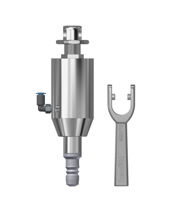 VALVE HEAD W9 TYPE N/ADJUSTABLE PTFE