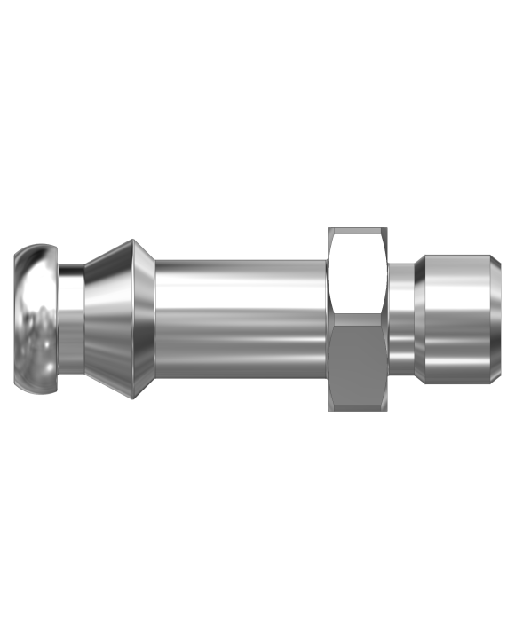 HOSE PIECE W9/MALE THREAD M12