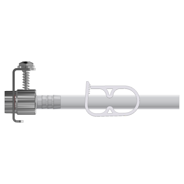 QC KSB OUTLET 3/8" HOSE BARB (CLOSABLE) Image 