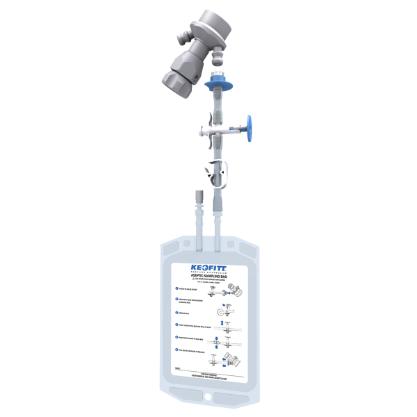 50 PACK KEOFITT ASEPTIC SAMPLING BAG Image 