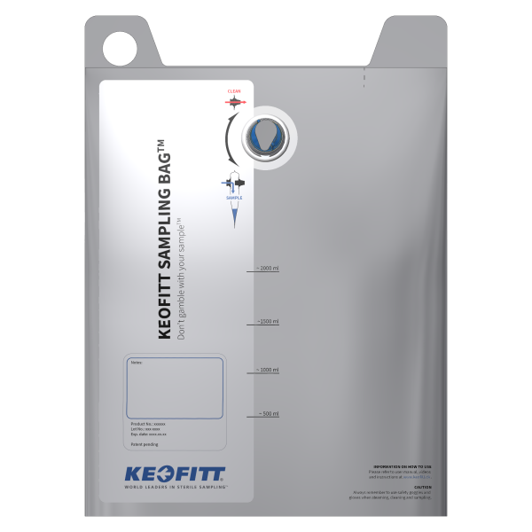 100 PACK KEOFITT SAMPLING BAG 2000 ml Image 