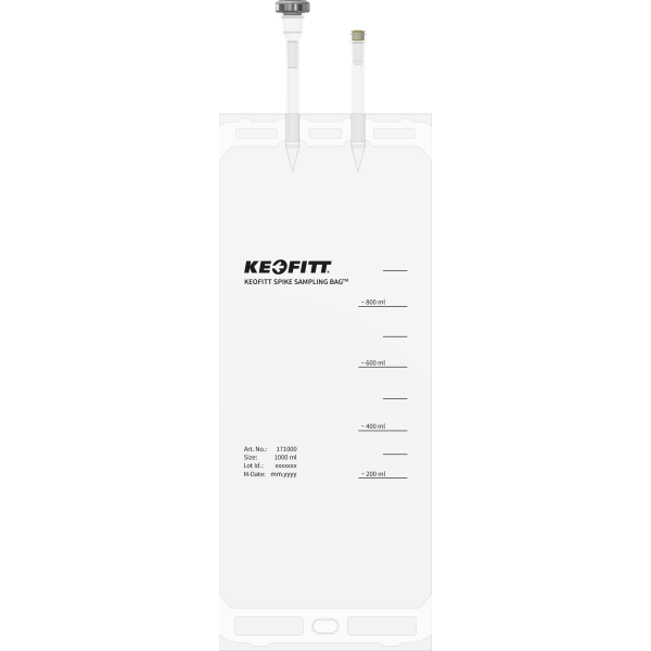 100 PACK KEOFITT SPIKE SAMPLING BAG 1000ml Image 
