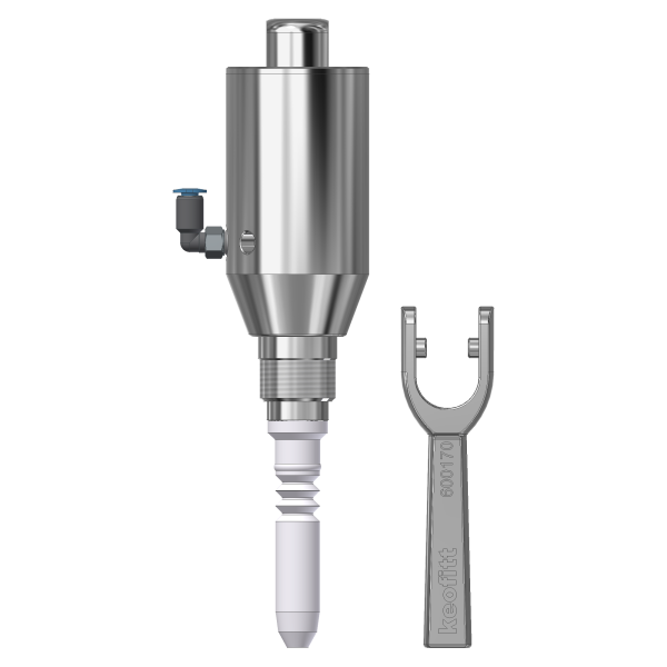 VALVE HEAD I52 TYPE N PTFE Image 