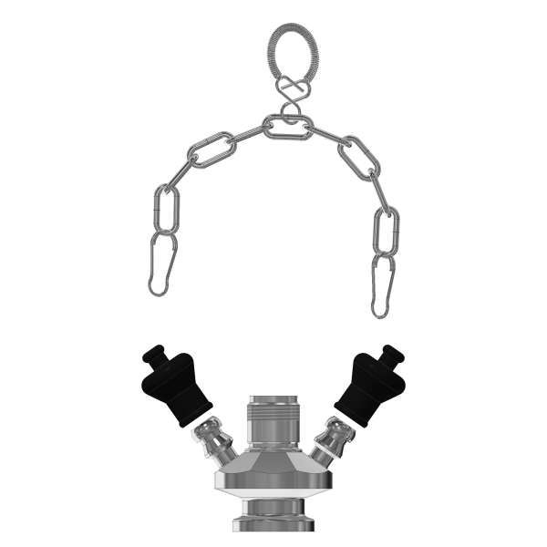 VALVE BODY M4 TYPE C ½" MINI TRI-CLAMP Image 