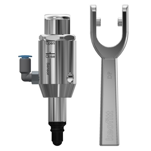 VALVE HEAD M4 TYPE N EPDM Image 