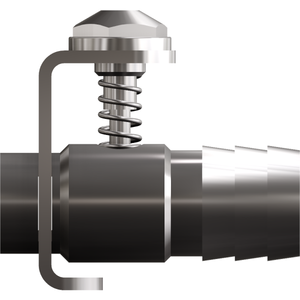 QUICK COUPLING M4 F/ O.D. 13,5/I.D. 5 mm Image 