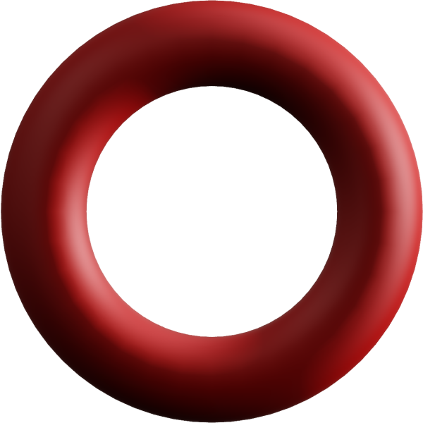 10 PACK O-RING SILICONE 5.3 X 2.4 Image 