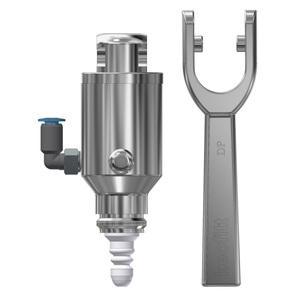 VALVE HEAD 4KAI TYPE N PTFE Image 