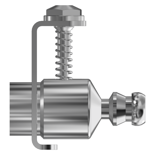 QUICK COUPLING W9 W/ M4 HOSE PIECE Image 