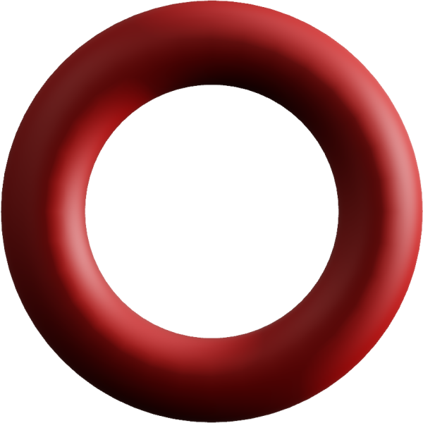 10 PACK O-RING SILICONE 7.3 X 2.4 Image 