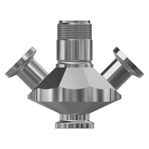 VALVE BODY W9 C ¾" ½" MINI TRI-CLAMP Image 