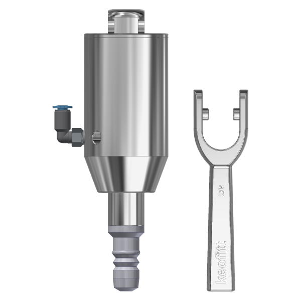 VALVE HEAD W9 TYPE N PTFE Image 