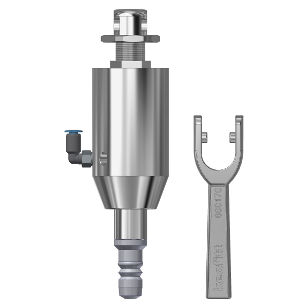 VALVE HEAD W9 TYPE N/ADJUSTABLE PTFE Image 