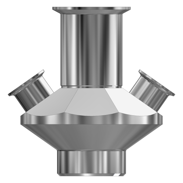 VALVE BODY W25 TYPE T 1½" CLAMP Image 