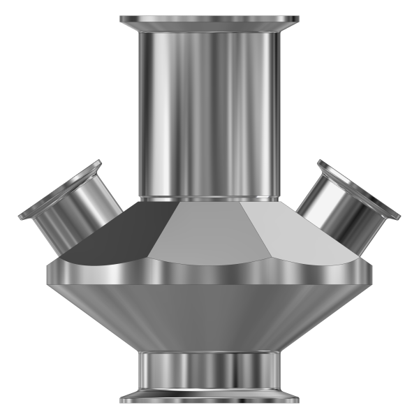 VALVE BODY W25 TYPE C 3" ASME/DIN 1½" CLAMP Image 