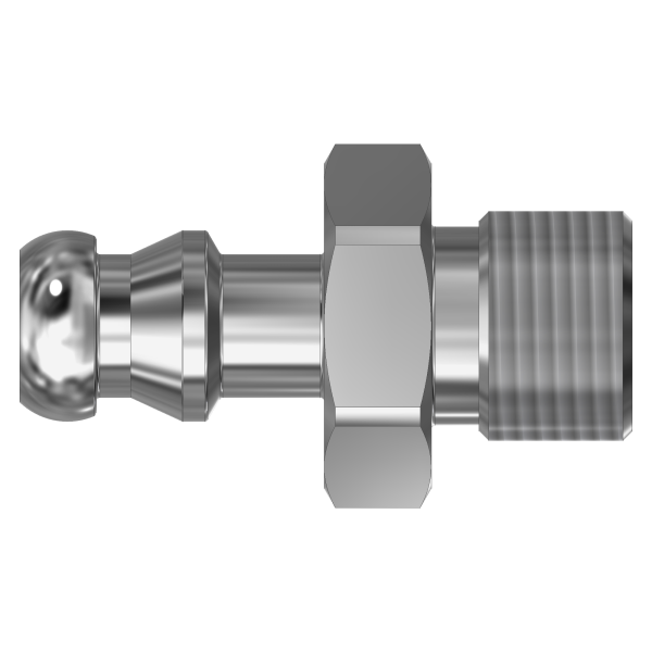 HOSE PIECE M4/MALE THREAD M12 Image 